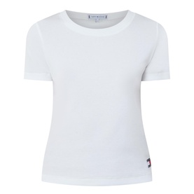 Ribbed Logo Pyjama Top