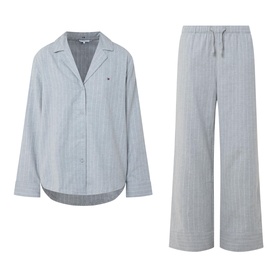 Essential Striped Flannel Pyjama Set