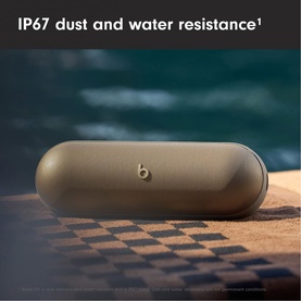 Pill Bluetooth Speaker Gold