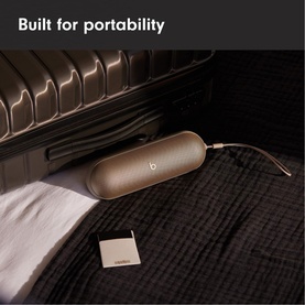 Pill Bluetooth Speaker Gold