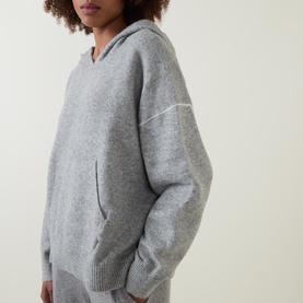 Plush Terry Cloth Hoodie