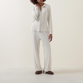 Brushed Jersey Logo Pyjama Set