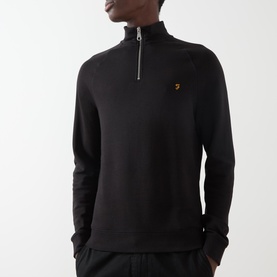 Jim Logo Half-Zip Sweatshirt