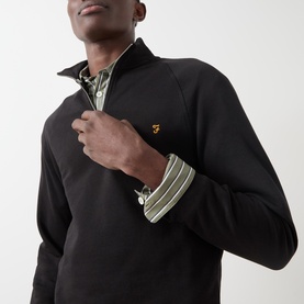 Jim Logo Half-Zip Sweatshirt