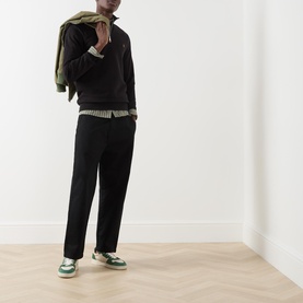 Jim Logo Half-Zip Sweatshirt