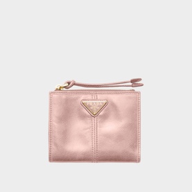 Logo Small Leather Wallet