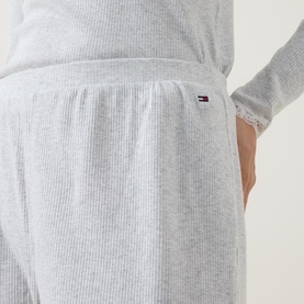 Essential Logo Lace Trim Pyjamas Bottoms