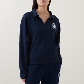 Anniversary Crest Relaxed-Fit Sweatshirt