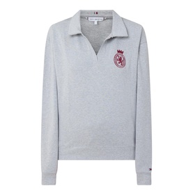 Anniversary Crest Polo Sweatshirt