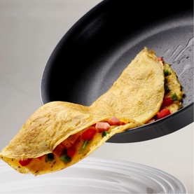 Hard Anodized Ceramic Coating Frying Pan Two-Piece Set