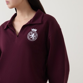Anniversary Crest Relaxed-Fit Sweatshirt