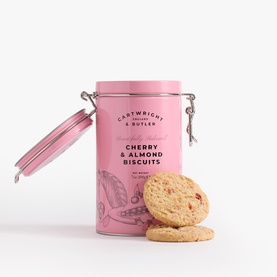 Cherry & Almond Biscuits in Tin 200g