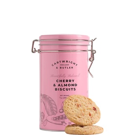 Cherry & Almond Biscuits in Tin 200g