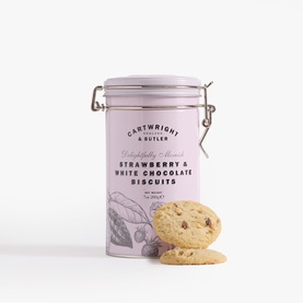 Strawberry & White Chocolate Biscuits 200g
