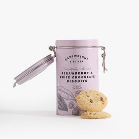Strawberry & White Chocolate Biscuits 200g