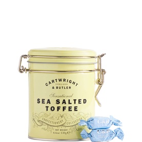 Sea Salted Toffee in Tin 130g