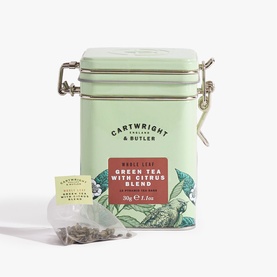 Green Tea and Orange Blossom in Tin 30g