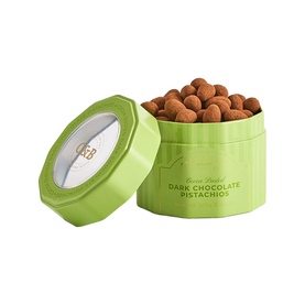 Cocoa Dusted Dark Chocolate Pistachios 300g