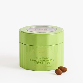 Cocoa Dusted Dark Chocolate Pistachios 300g