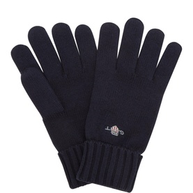 Shield Logo Knitted Gloves