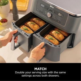 MAX 6-in-1 Dual Zone 9.5L Air Fryer