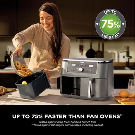 MAX 6-in-1 Dual Zone 9.5L Air Fryer