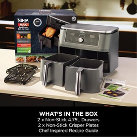 MAX 6-in-1 Dual Zone 9.5L Air Fryer