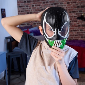 Spider-Man Venom Glow-In-The-Dark Mask