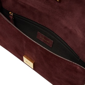 Vancouver Suede Clutch