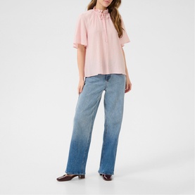 Lianna Shadow Stripe Blouse