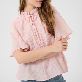 Lianna Shadow Stripe Blouse
