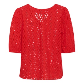 Masha Open Knit Top
