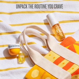 Sol Tote and Body Essentials
