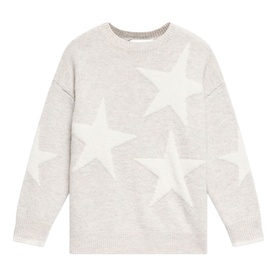 Stone Motif Knitted Sweater