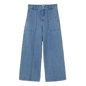 Sailor Cropped Wide Leg Jeans