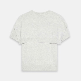 Scarf Detail Knitted Top