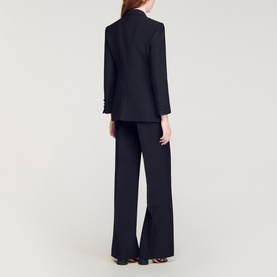 Satin Collar Tuxedo Jacket