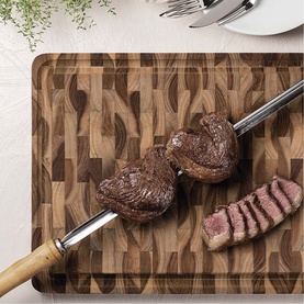 End Grain Teak Wooden Chopping Board
