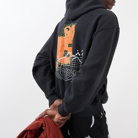 Ireland Map Logo Hoodie
