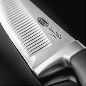 James Martin Scalloped Chefs Knife 15cm
