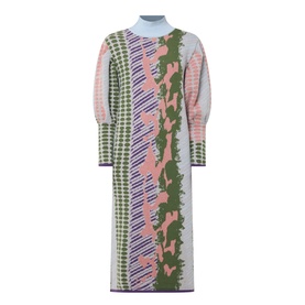 Graphic Knit Dress