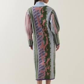 Graphic Knit Dress