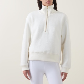 Roselle Half-Zip Fleece Sweatshirt