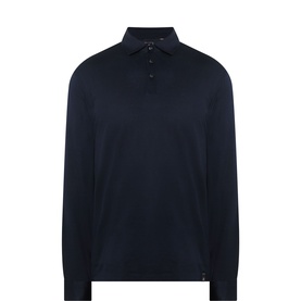 Fine Knit Polo Shirt