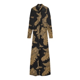 Mina Printed Flared Dress