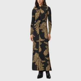 Mina Printed Flared Dress