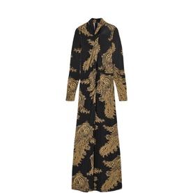 Mina Printed Flared Dress