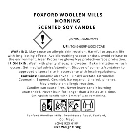Morning Scented Travel Candle 90g