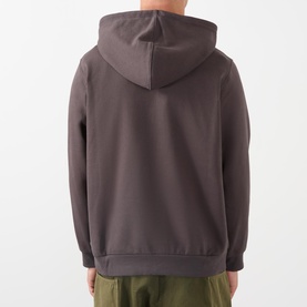 One Point Logo Drawstring Hoodie