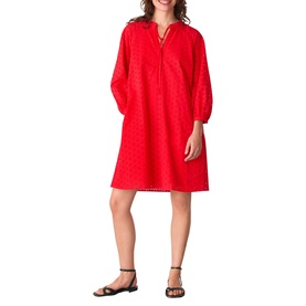Broderie Mini Dress